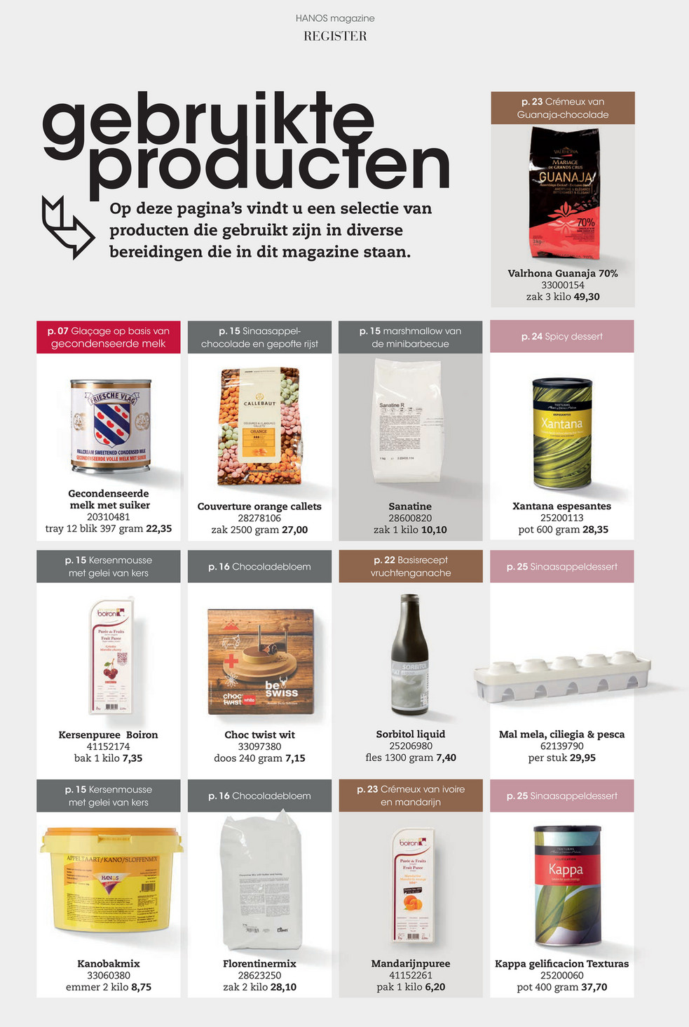 Magazine Patisserie 17 Hanos Pagina 52 53